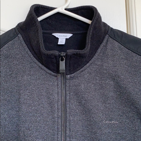 Calvin Klein Zip Up Sweater - Picture 2 of 3